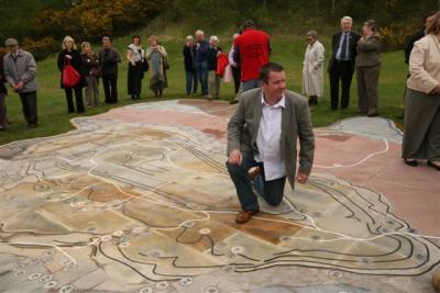 Geomap Sculptor David Yeates