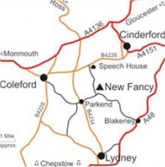 Forest Of Dean Mines Map Geomap - Where Can I See It? » Forest Of Dean Local History Society