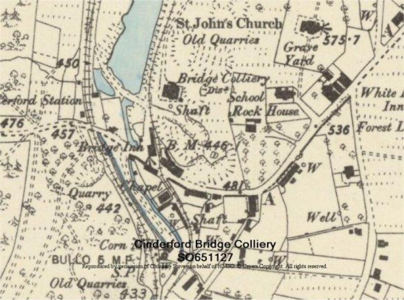 Forest of dean mines map