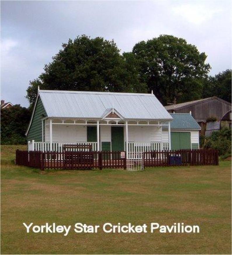 Yorkley Star Cricket Pavilion built 1937